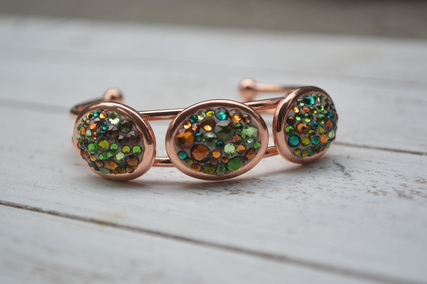 Forest Mix Swarovski Bracelet