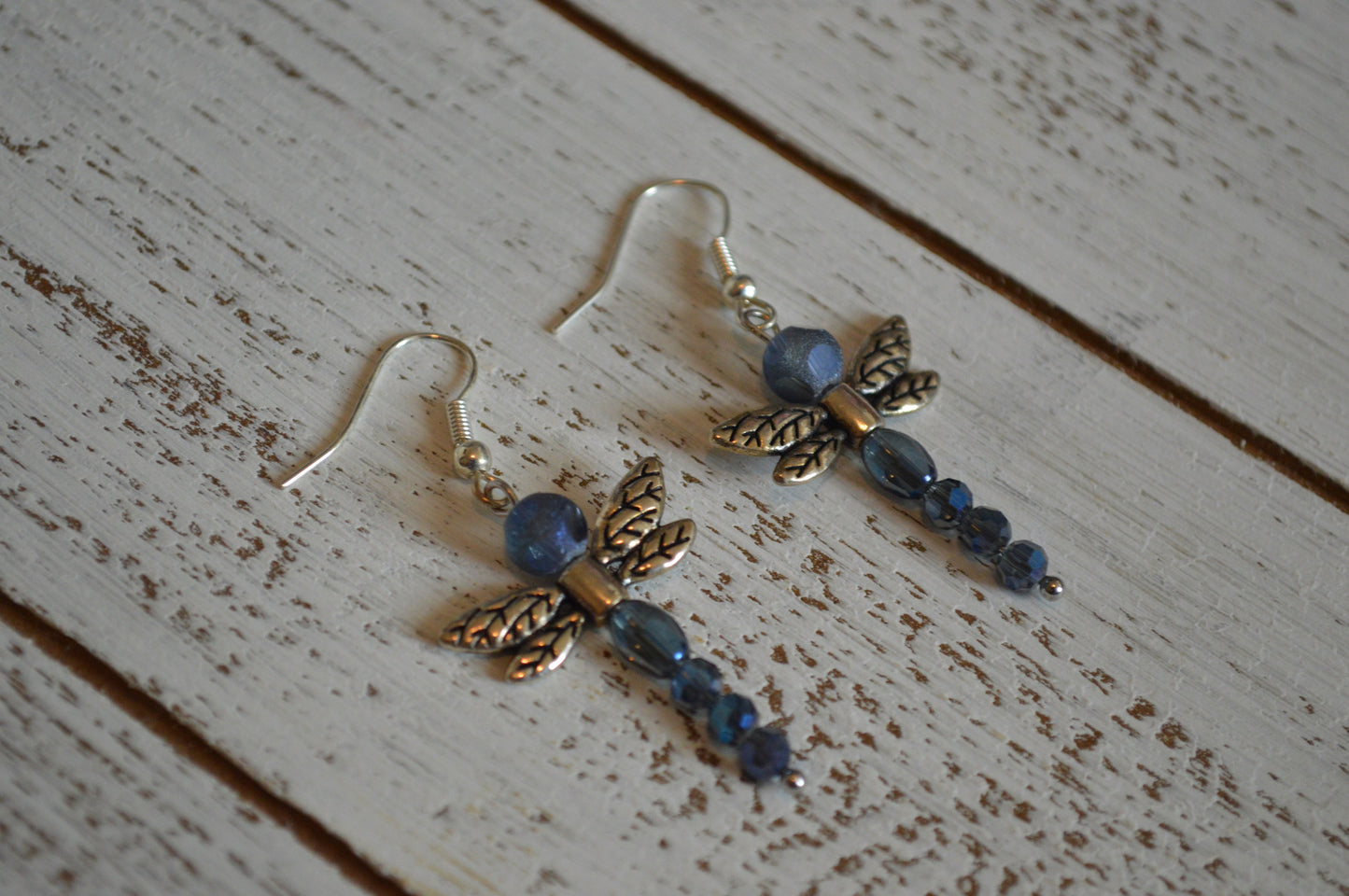 Dragonfly Dangle Earrings